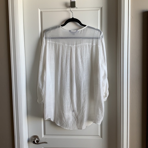 Button/Tie Front Top - Picture 5 of 5